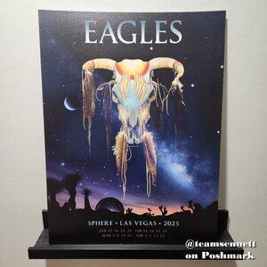 3rd Edition Eagles Sphere Poster / January 17 Through April 12 / Las Vegas 2025